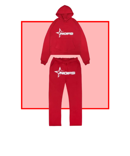 RED NOFS TRACKSUIT