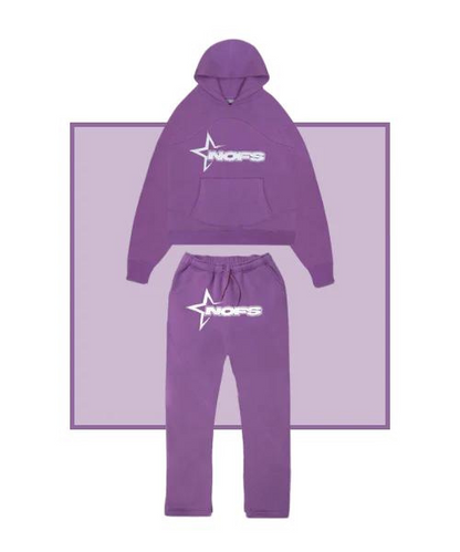 PURPLE NOFS TRACKSUIT